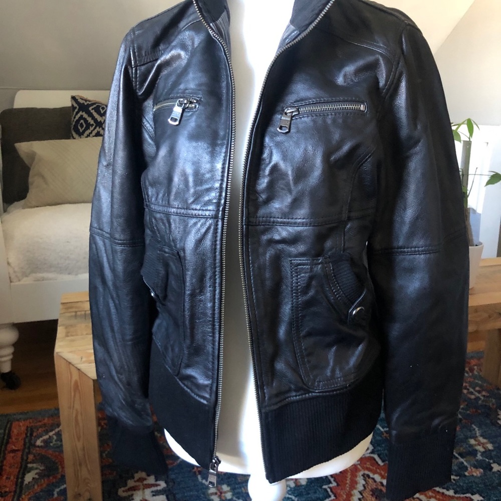 Mark New York Andrew Marc Leather Jacket
